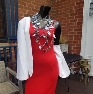 Silvertone Sparkle Multi-layer Necklace -Great Movement!